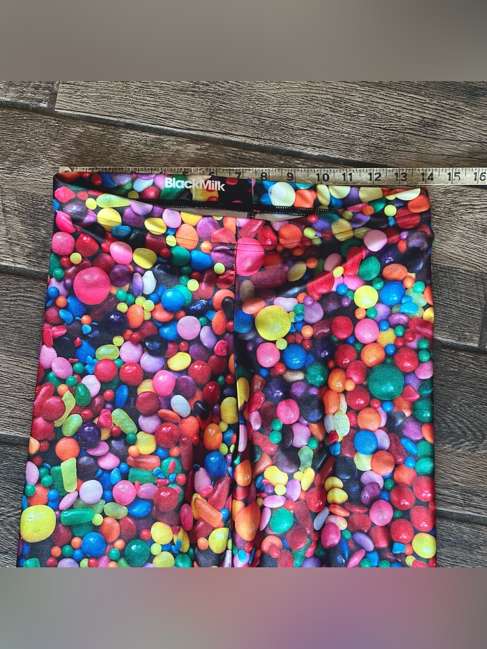 BlackMilk all over bright candy print leggings L - Picture 5 of 9